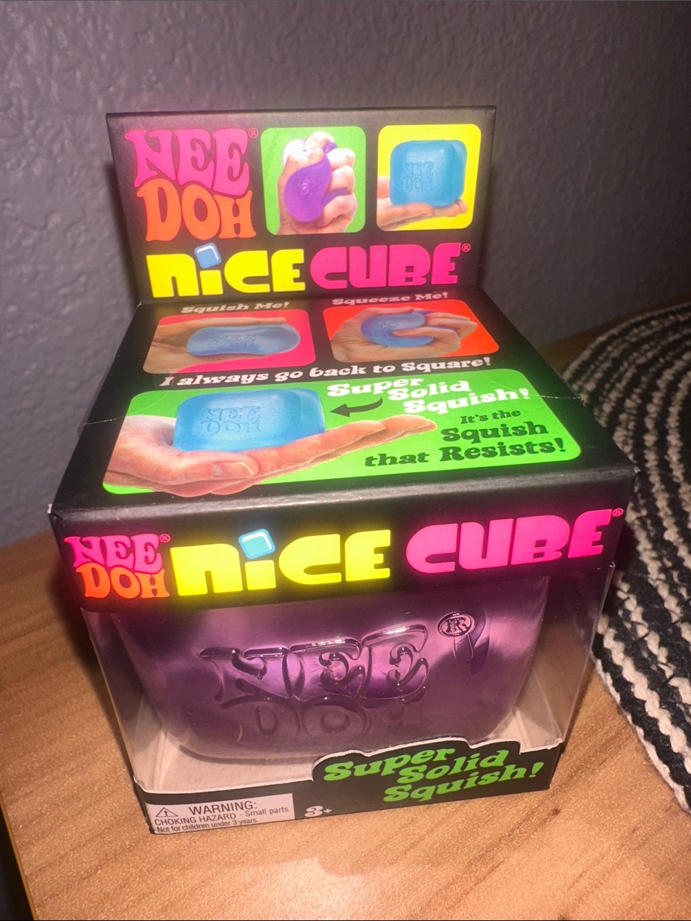 Schylling NeeDoh Nice Cube fidget toy NWT